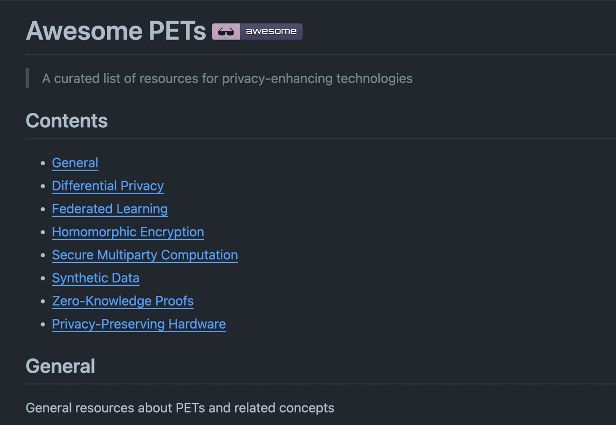 Awesome PETs